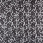 Crepe Marrocain Bouqet Preta - Ribes y Casals