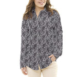 Crepe Marrocain Bouqet Preta - Ribes y Casals