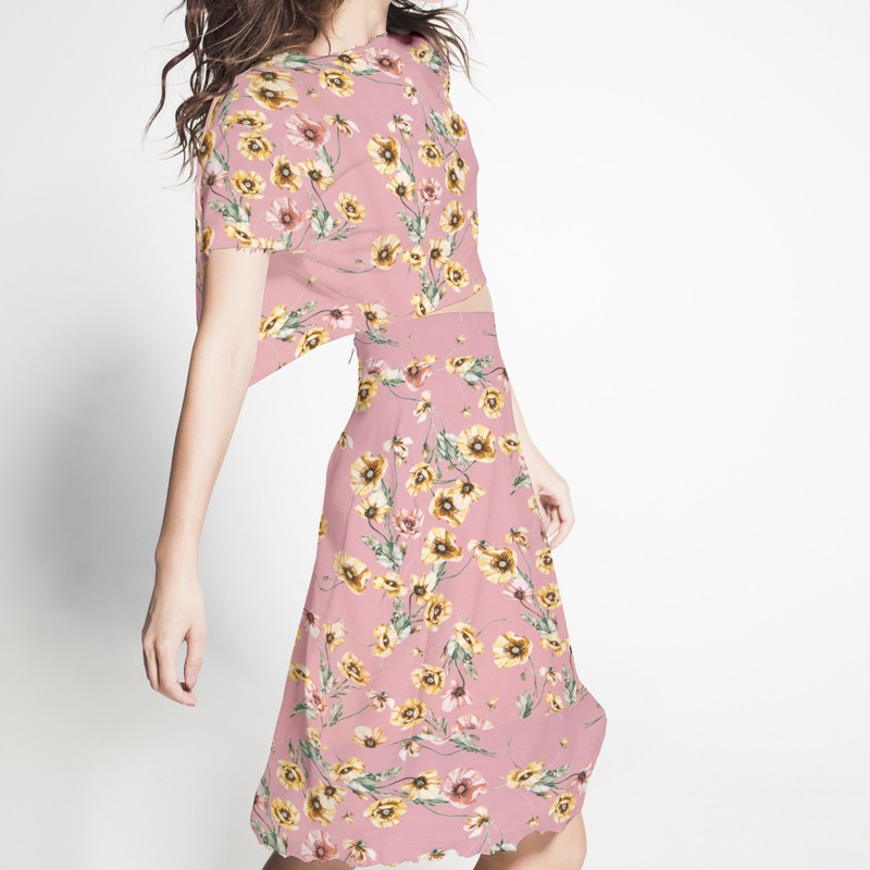 Crepe Andalucia Rosa - Ribes y Casals