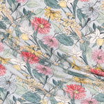 Crepe Corações Azul Marinho - Ribes y Casals