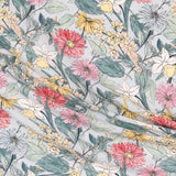 Crepe Corações Azul Marinho - Ribes y Casals