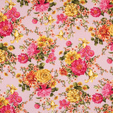 Crepe Buquê de Flores Rosa - Ribes y Casals