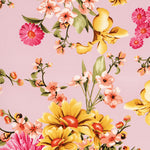 Crepe Buquê de Flores Rosa - Ribes y Casals