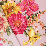 Crepe Buquê de Flores Rosa - Ribes y Casals