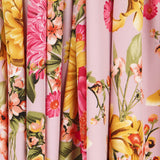 Crepe Buquê de Flores Rosa - Ribes y Casals