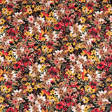 Tecido Crepe Bola Branca Fundo Verde 7 mm - Ribes y Casals