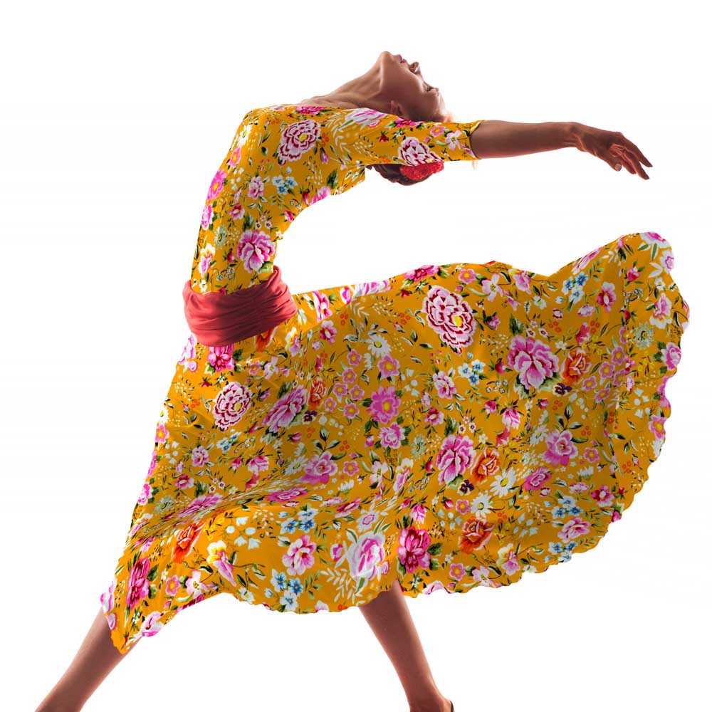 Crepe flores - Ribes y Casals