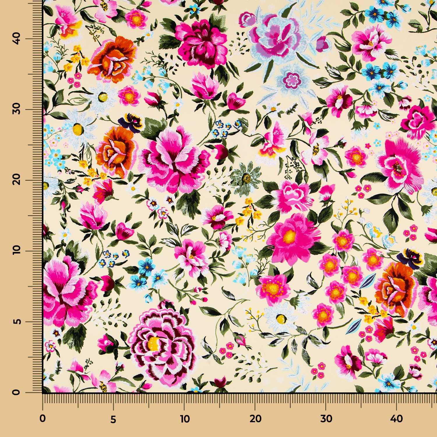 Crepe flores - Ribes y Casals