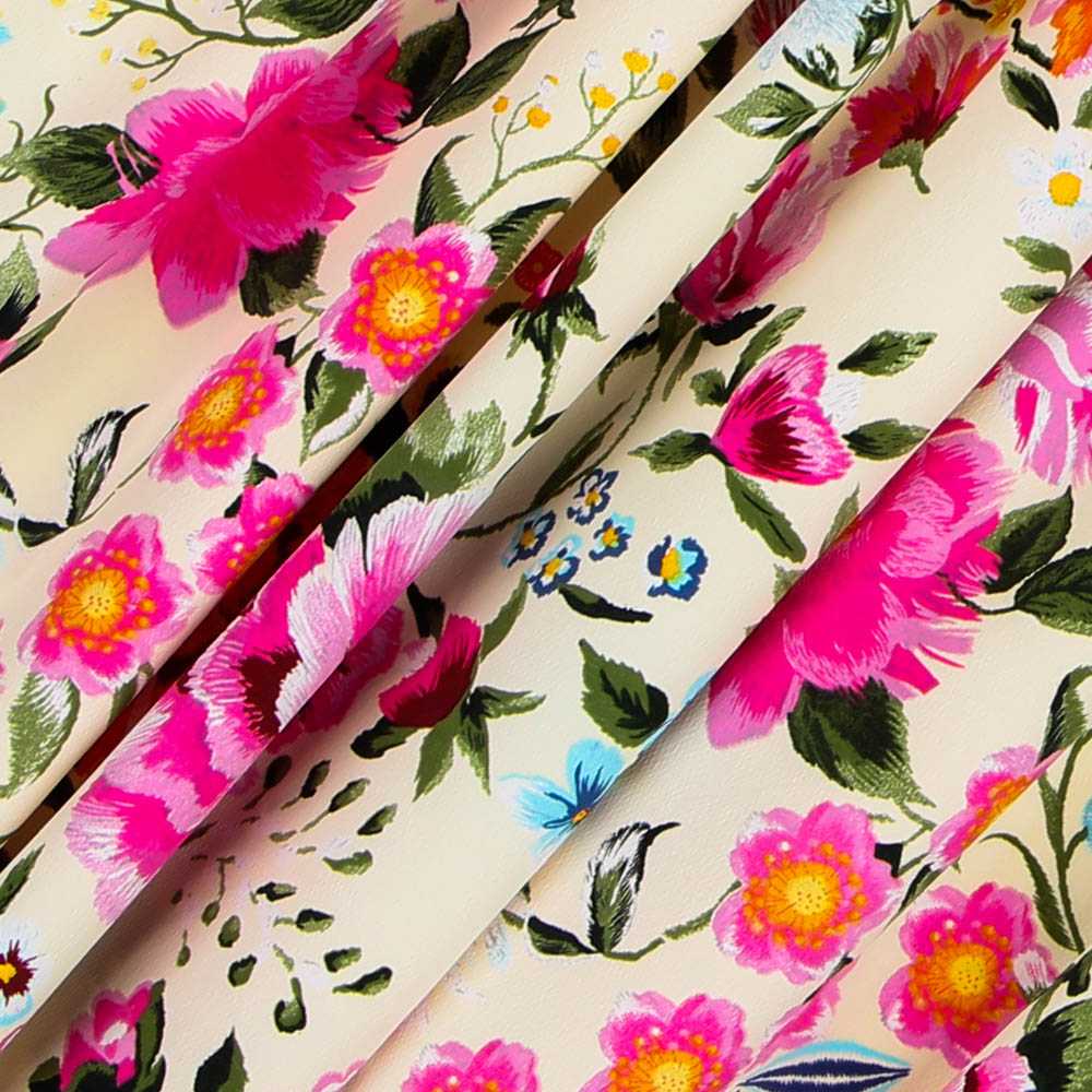 Crepe flores - Ribes y Casals