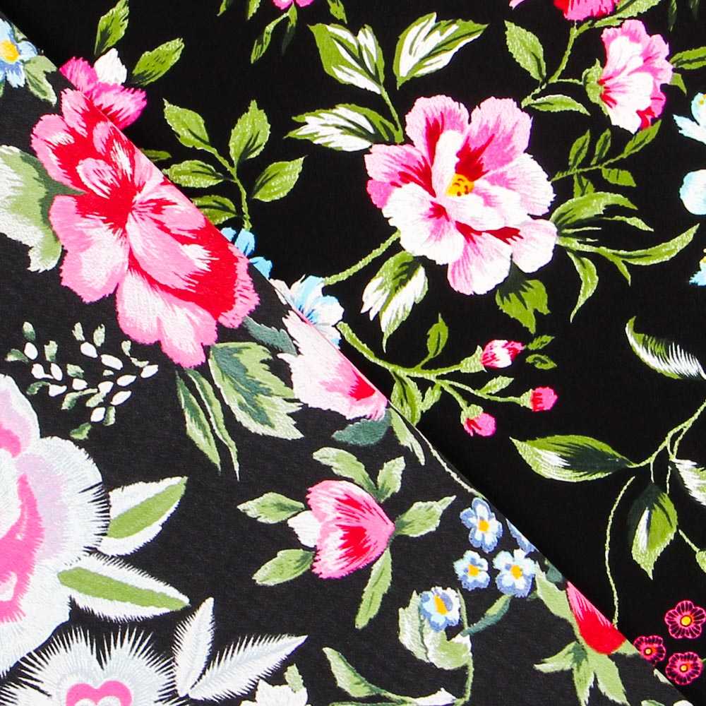 Crepe flores - Ribes y Casals