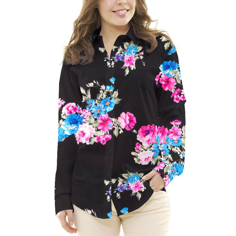 Tecido Crepe Bola Branca Fundo Verde 7 mm - Ribes y Casals