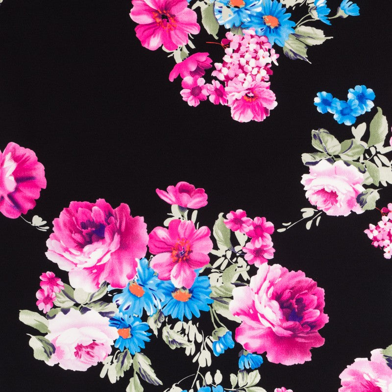 Tecido Crepe Bola Branca Fundo Verde 7 mm - Ribes y Casals