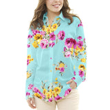 Tecido Crepe Bola Branca Fundo Verde 7 mm - Ribes y Casals