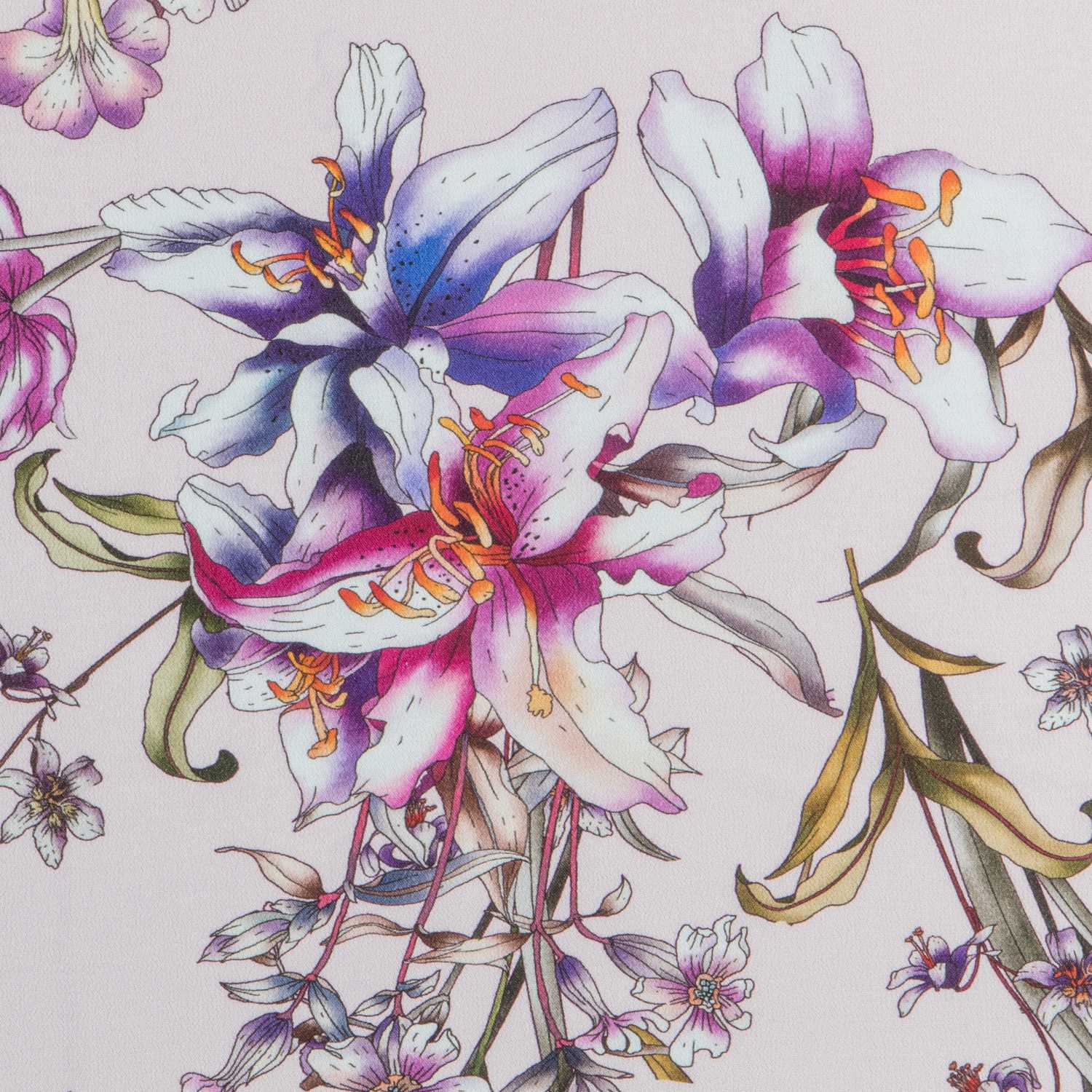 Crepe Hibiscus Lavanda - Ribes y Casals