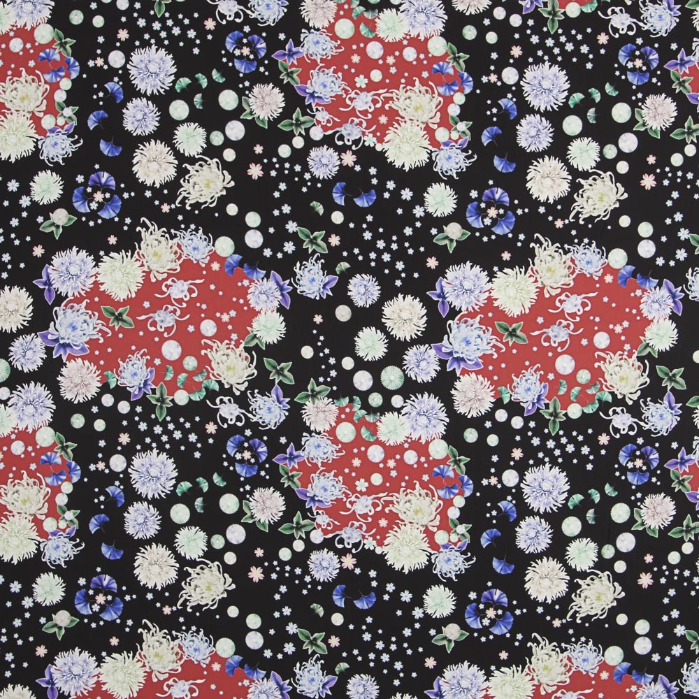 Crepe Kimono Preto - Ribes y Casals