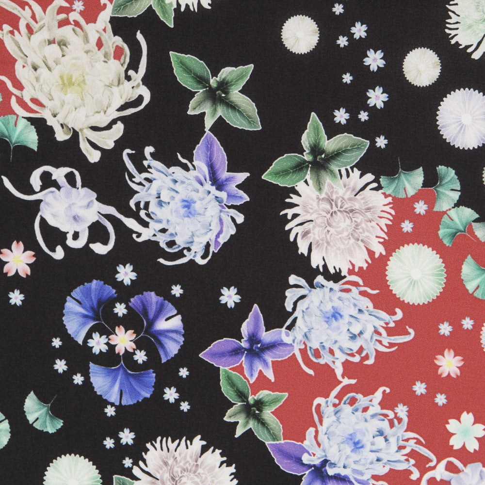 Crepe Kimono Preto - Ribes y Casals