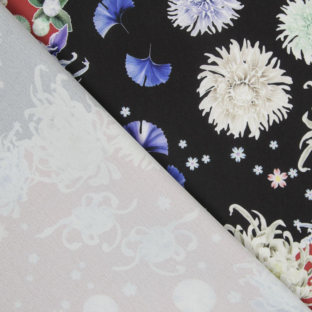 Crepe Kimono Preto - Ribes y Casals