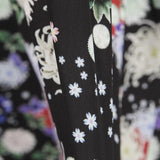 Crepe Kimono Preto - Ribes y Casals