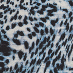Crepe Leopardo Azul - Ribes y Casals