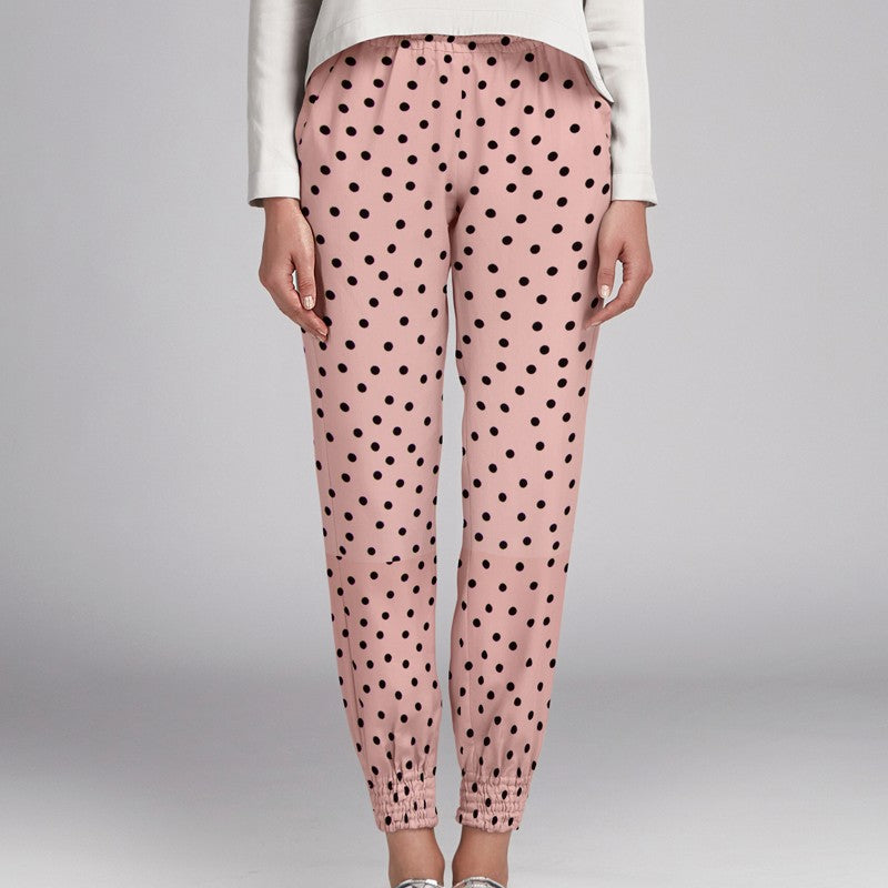 Crepe Lunares Maquillaje 22mm Negro - Ribes y Casals