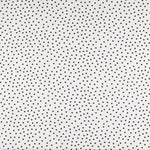 Tecido Crepe Bola Branca Fundo Verde 7 mm - Ribes y Casals