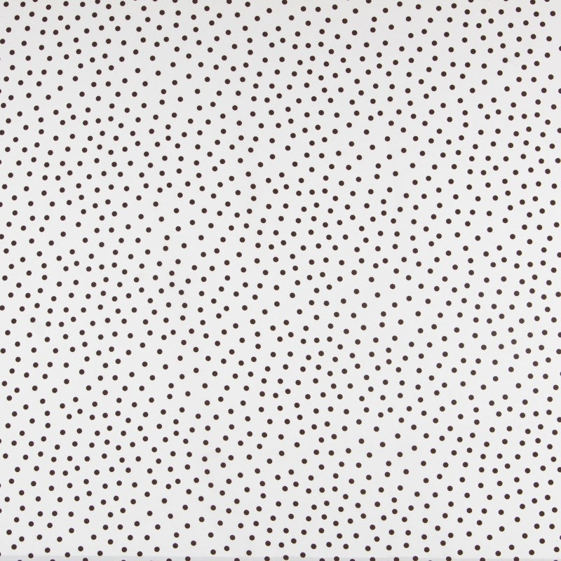 Tecido Crepe Bola Branca Fundo Verde 7 mm - Ribes y Casals