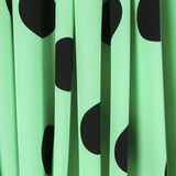 Crepe Bolas Preto 33mm Menta - Ribes y Casals