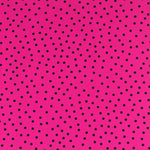 Tecido Crepe Bola Branca Fundo Verde 7 mm - Ribes y Casals