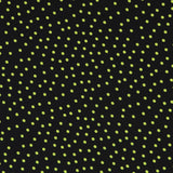 Tecido Crepe Bola Branca Fundo Verde 7 mm - Ribes y Casals