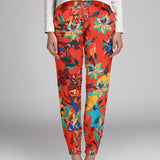 Crepe Marrocain Bouqet Preta - Ribes y Casals