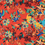 Crepe Marrocain Bouqet Preta - Ribes y Casals