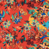 Crepe Marrocain Bouqet Preta - Ribes y Casals