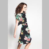 Crepe Marrocain Cretona Preta - Ribes y Casals