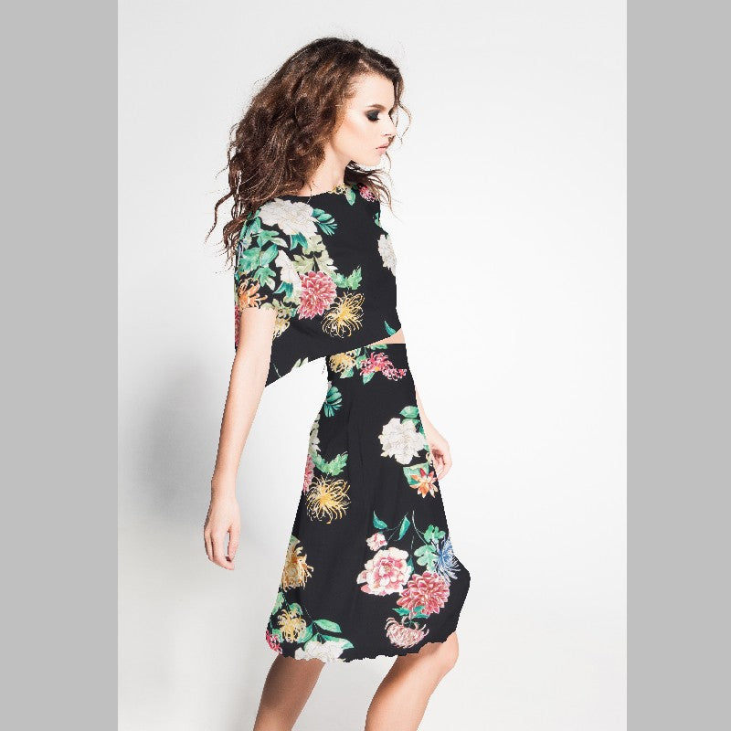 Crepe Marrocain Cretona Preta - Ribes y Casals