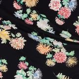 Crepe Marrocain Cretona Preta - Ribes y Casals