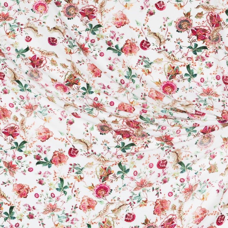 Crepe Marrocain Flor Branca - Ribes y Casals