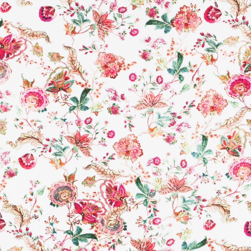 Crepe Marrocain Flor Branca - Ribes y Casals