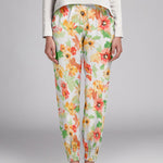 Crepe Marrocain Forest Branco Roto - Ribes y Casals