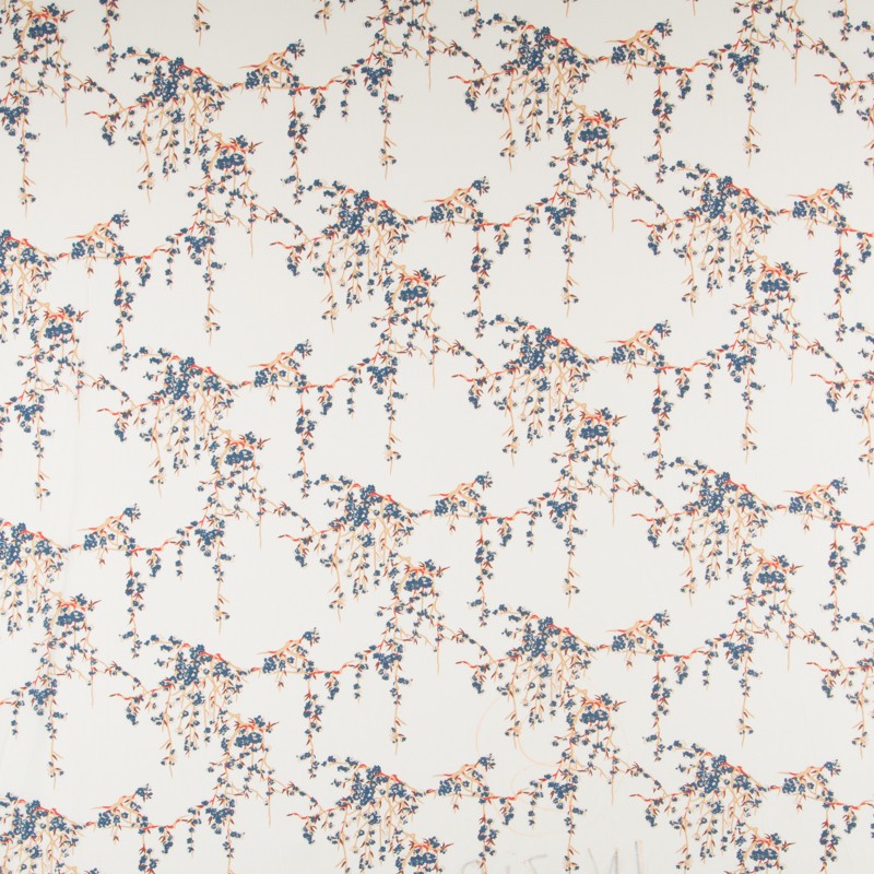 Crepe Marrocain Ramos Brancos - Ribes y Casals