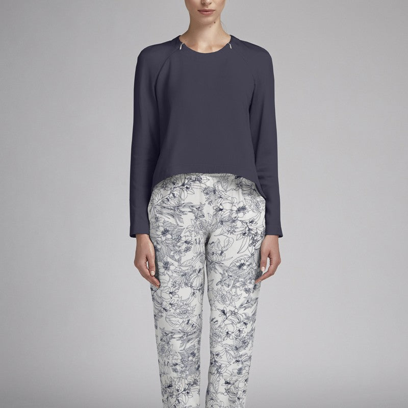 Crepe Marrocain Tropical Branca - Ribes y Casals