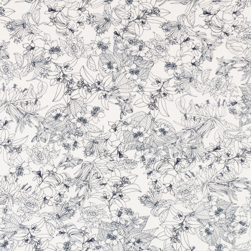 Crepe Marrocain Tropical Branca - Ribes y Casals