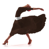 Tecido Crepe Castanho - Ribes y Casals