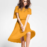 Tecido Crepe Moda Amarelo - Ribes y Casals