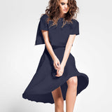 Tecido Crepe Moda Azul Noite - Ribes y Casals