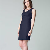 Tecido Crepe Moda Azul Noite - Ribes y Casals