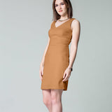 Tecido Crepe Moda Bege - Ribes y Casals