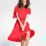 Tecido Crepe Moda Cereja - Ribes y Casals