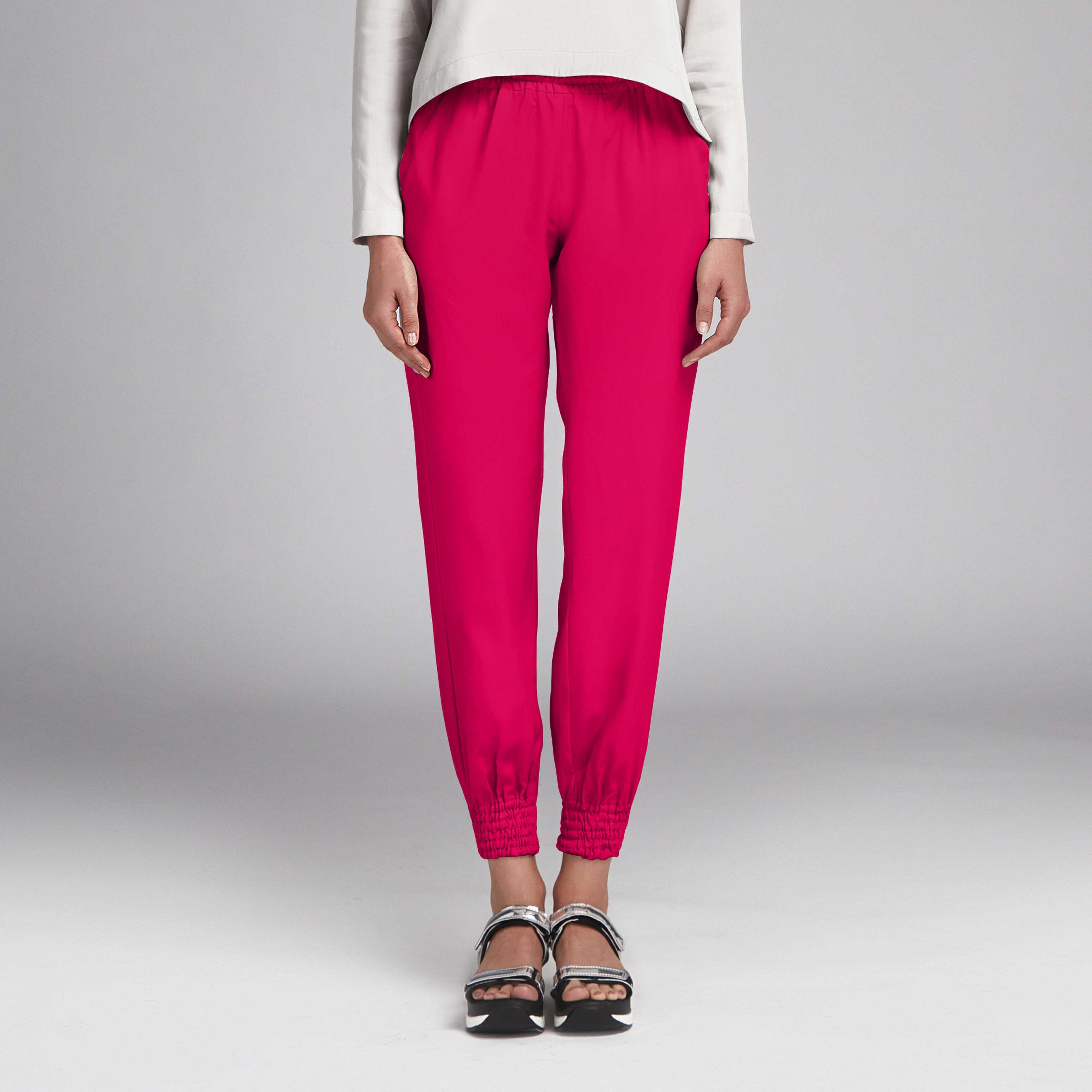 Tecido Crepe Moda Frambuesa - Ribes y Casals