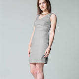 Tecido Crepe Moda Cinza Claro - Ribes y Casals