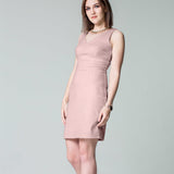 Tecido Crepe Moda Rosa Palido - Ribes y Casals